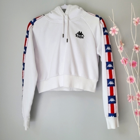 KAPPA LA Berry Cropped Hoodie - Picture 2 of 10